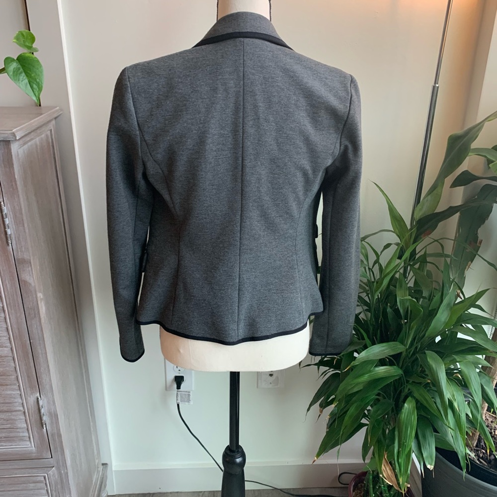 Gray Blazer with Black trim by GAP - Picture 8 of 11